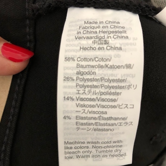 Madewell Black Petite 10" High-Rise Roadtripper Jeans 35P - Picture 10 of 14